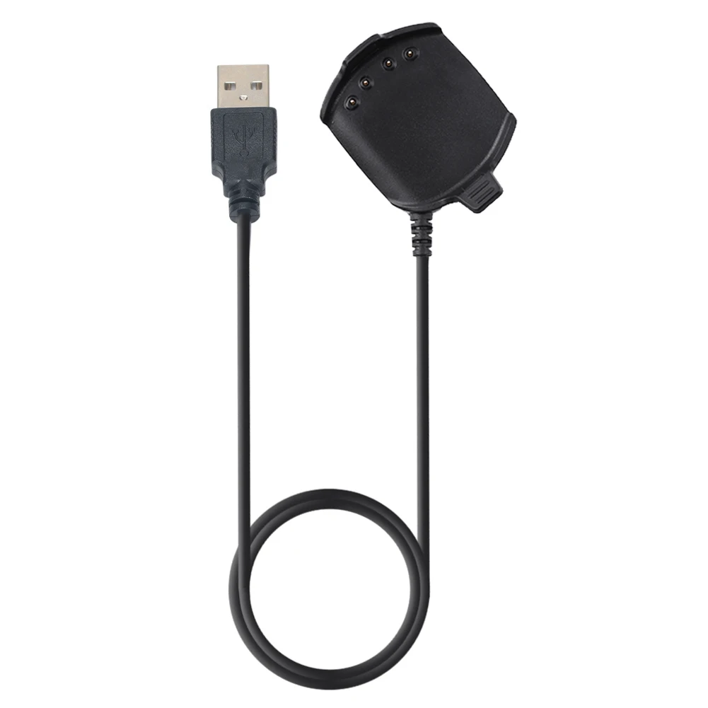 1M USB Charger Charging Cable Data Transfer Replacement Charging Cable Cord Dock Stand for Approach S2 S4 GPS Watch