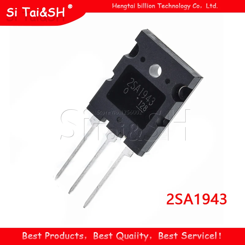 6pcs/lot 2SA1943 2SC5200 =3pair ( 3pcs C5200 + 3pcs A1943 ) TO-3P High power amplifier tube