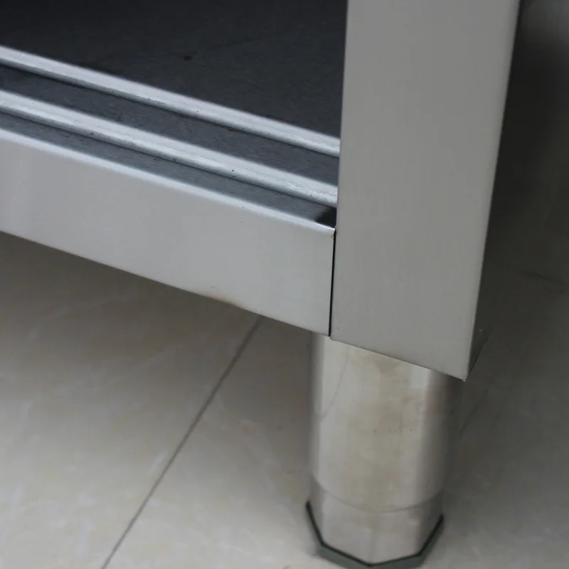 Commercial Stainless Steel Cleaning Cabinet Four-door Cupboard Storage Food Cabinet Hotel Food Canteen Kitchen Sliding Door