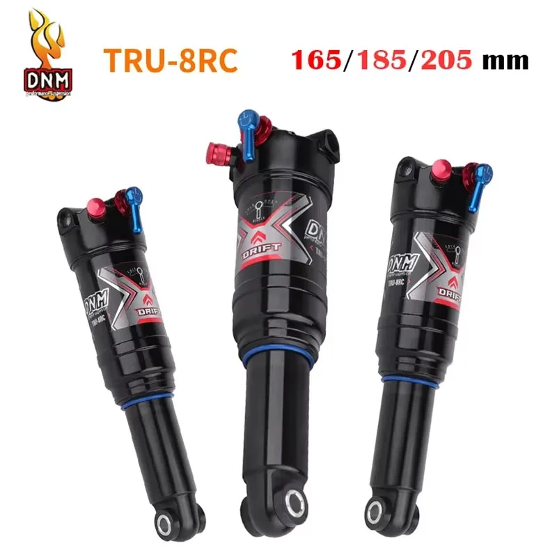 

DNM TRU-8RC MTB Bike Shock Absorber 165mm 185mm 205mm For MTB/XC/AM 3-stage Lock-up Damping Adjustment Air Rear Shock Absorber