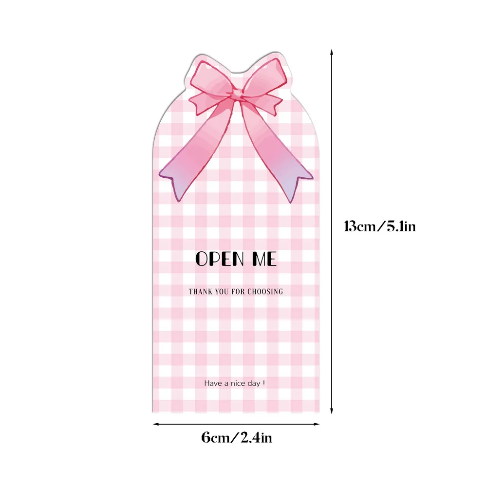 50 шт. розовые наклейки «open Me» «спасибо», милые наклейки с бантом, роза, подарочная коробка, декор, уплотнительные наклейки, упаковка, декоративные этикетки с печатью