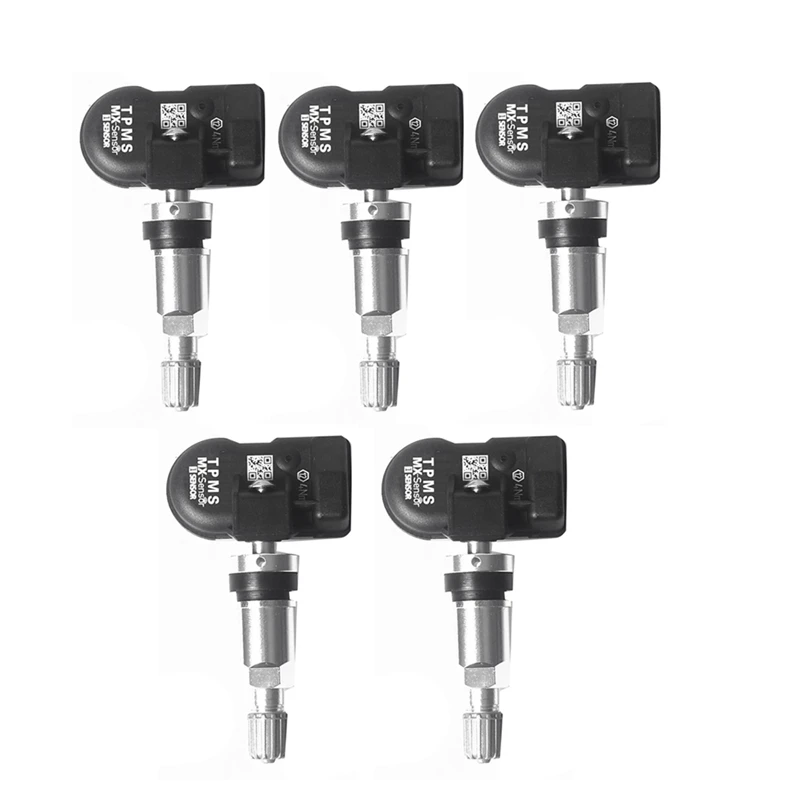 5Pcs Programmable MX Sensor 315MHZ+433Mhz 2 In 1 Tire Pressure Sensor Monitor System Universal Editable For AUTEL Tool