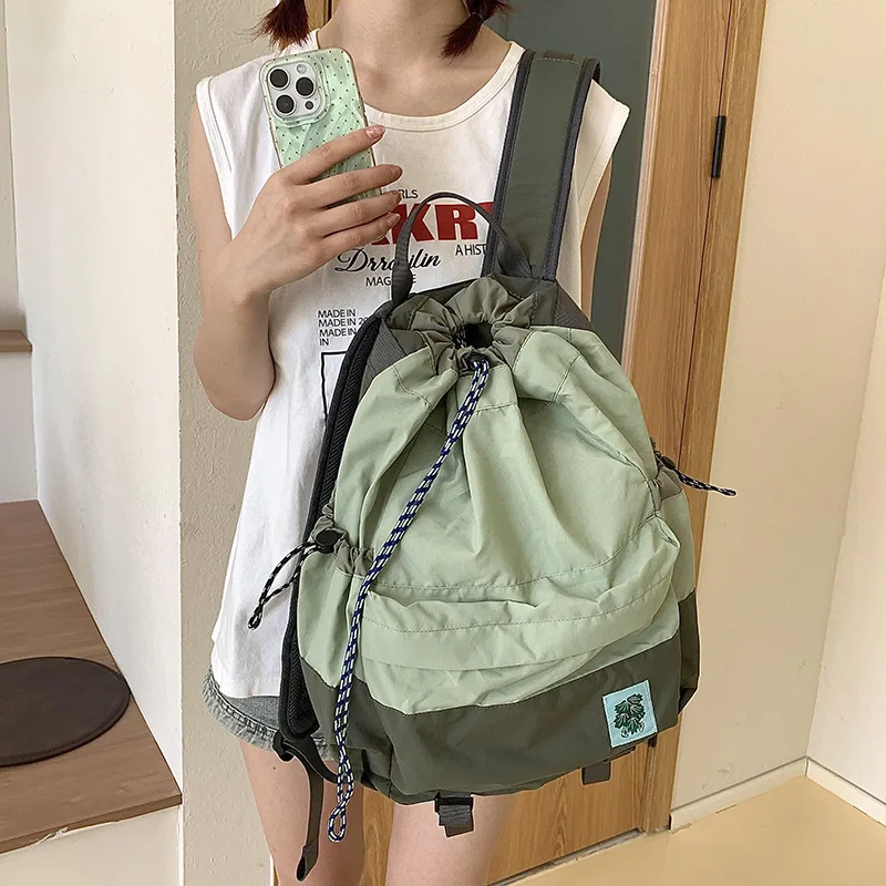 

Travel Backpack Universal Nylon Backpack Waterproof Backpack Lightweight For Shopping Travel Everyday Use