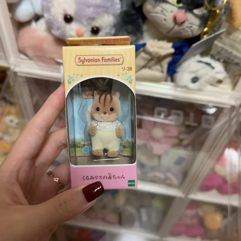 Sylvanian familles jouets pour enfants authentique Ternurines écureuil Station trésor jouet pour enfants ensemble de cuisine enfants jouets fille