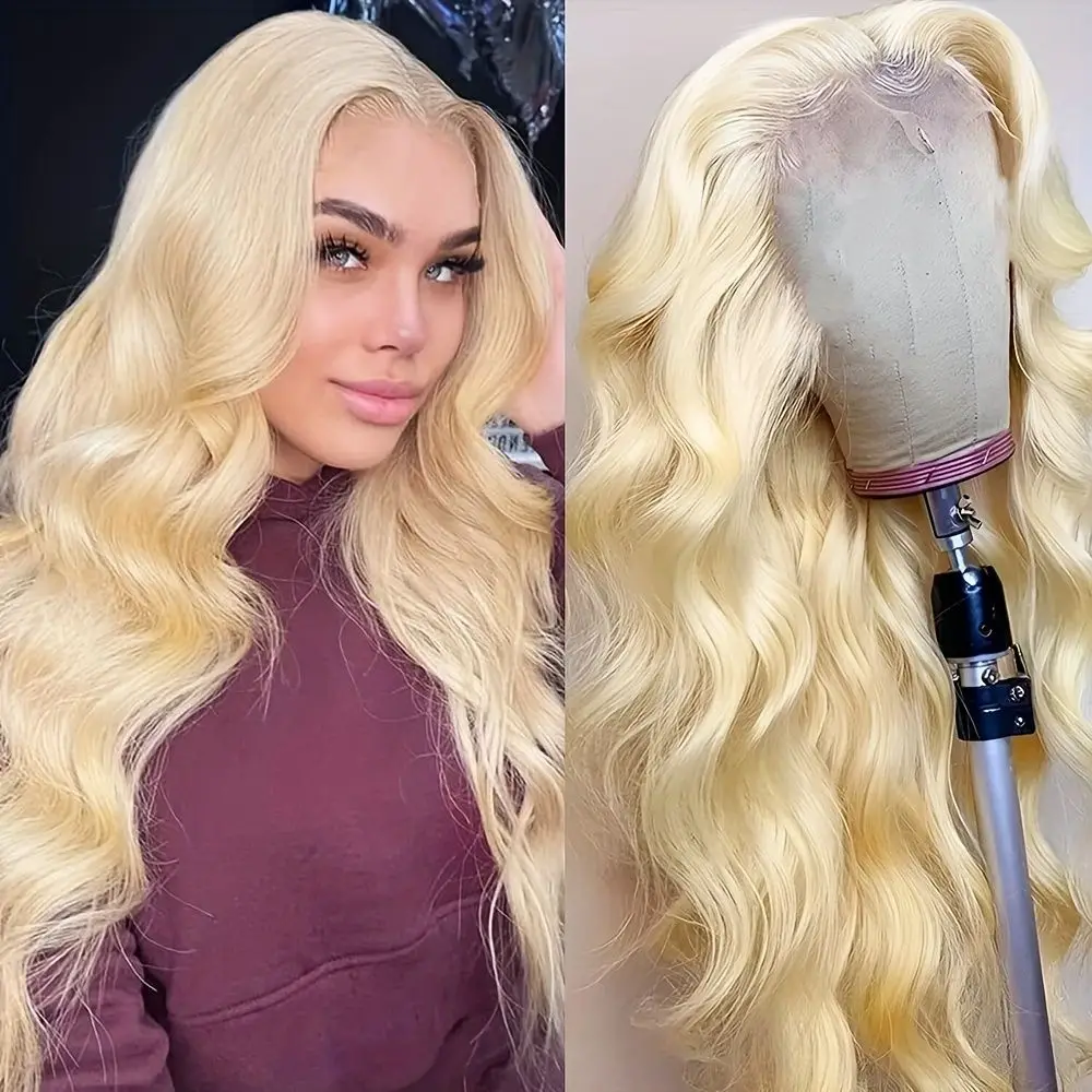 13x6 Curly Lace Front Human Hair Wig 100%Brazilian Wigs 30 40 Inch 613 Blonde 13x4 HD Lace Front Wig For Women Choice