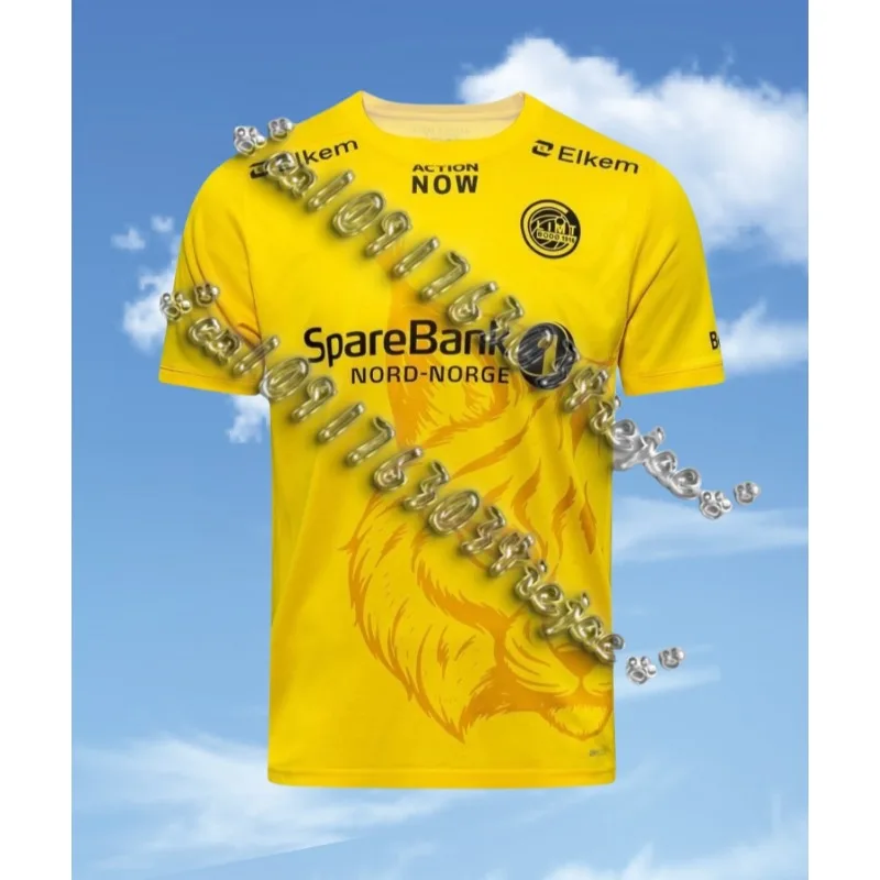 

MOTO Summer BodoGlimt 2024 Home Kit Shirts Round Neck Short Sleeve Casual Sports Oversized Men Women Clothes 3D Printed Fast Dry