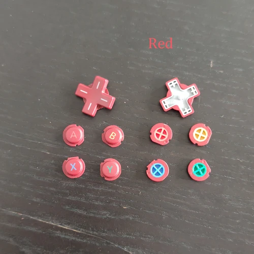 Imagen 2 del producto Pad Cross ABXY botones clave para Nintendo nuevo juego de teclado de consola 3DS LL/XL