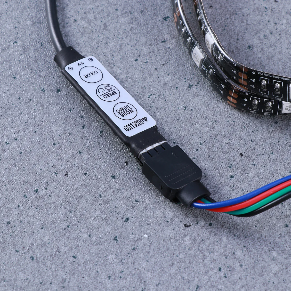 

Led 0.5M 5050 Smd Rgb Usb Powered Waterproof Flexible Rope Light For Computer Desk Closet Outdoor Strip Lighting