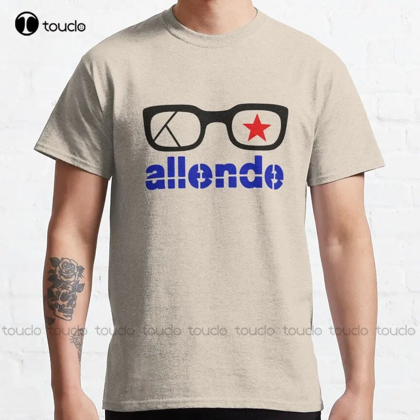 Marxist Salvador Allende Classic T-Shirt Hiking Shirt Custom Aldult Teen Unisex Digital Printing Tee Shirts Xs-5Xl Unisex Tshirt