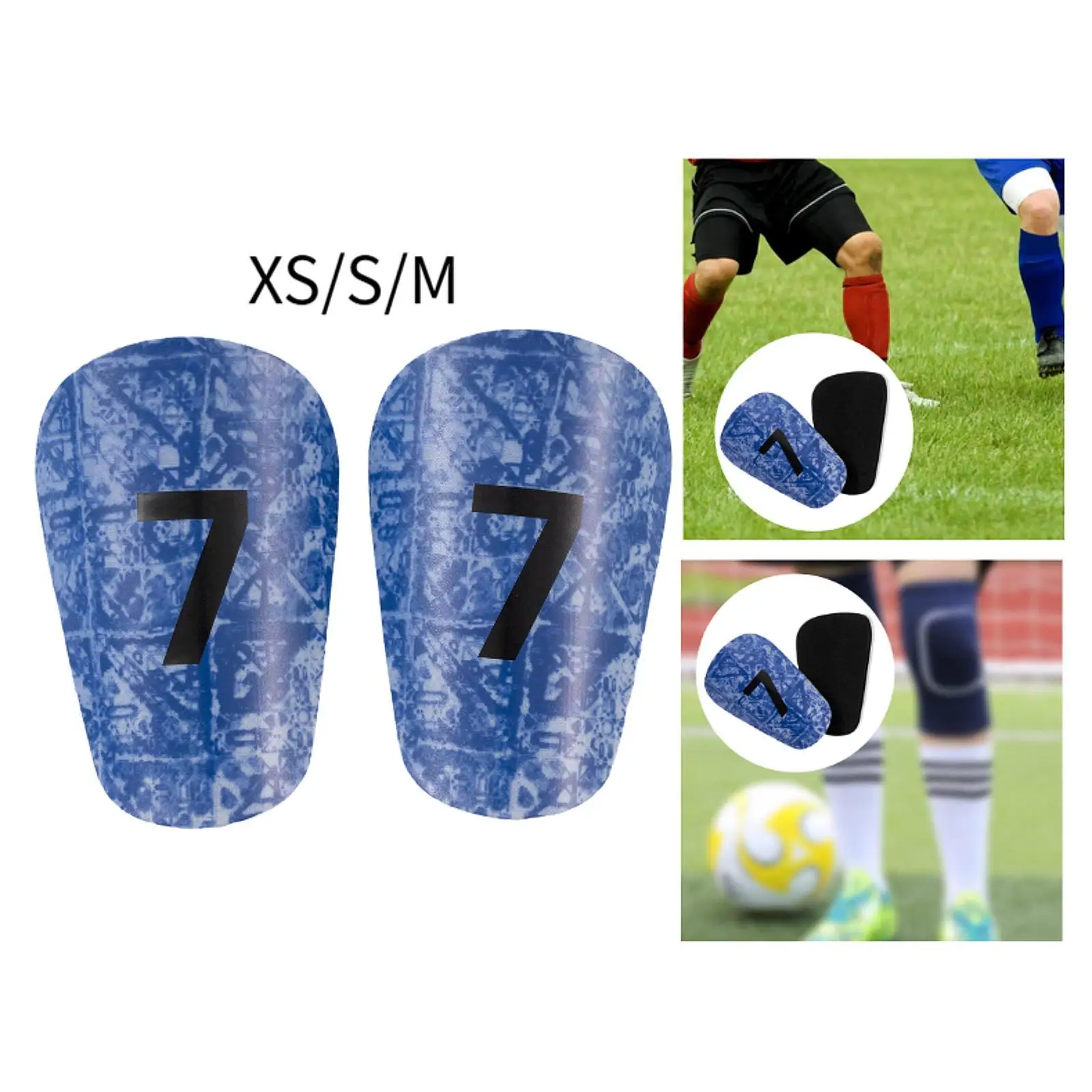 

Mini Soccer Shin Guards Shin Protection Equipment Shockproof Compact for All Ages Calf Guards Shin Pads Football Shin Guards