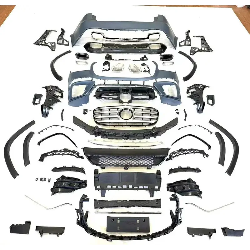 

Aftermarket Upgr Body Kit for GLS (19-24) Style Bumper Modification for GLS450