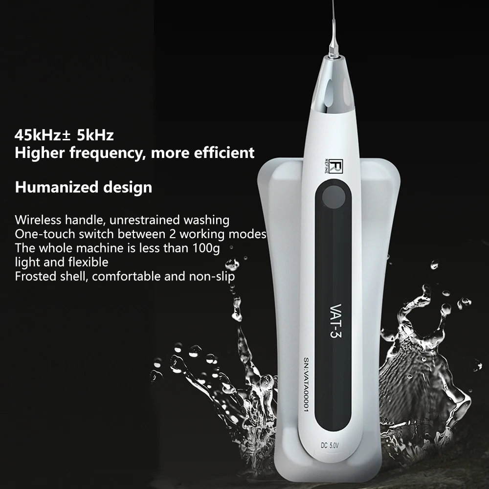 Dental Ultrasonic Activator REFINE VAT-3 Wireless Endodontic Activator Tooth Washing Long Battery Dentistry Tools