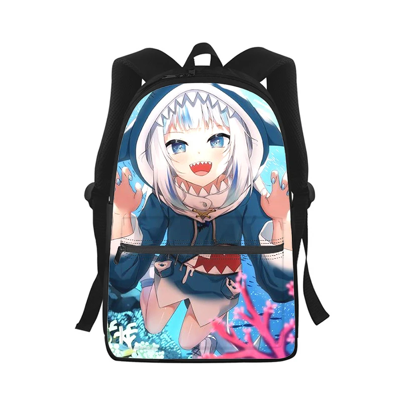 Anime lésbica cítrico das mulheres dos homens mochila impressão 3d moda estudante saco de escola portátil mochila crianças viagem bolsa ombro