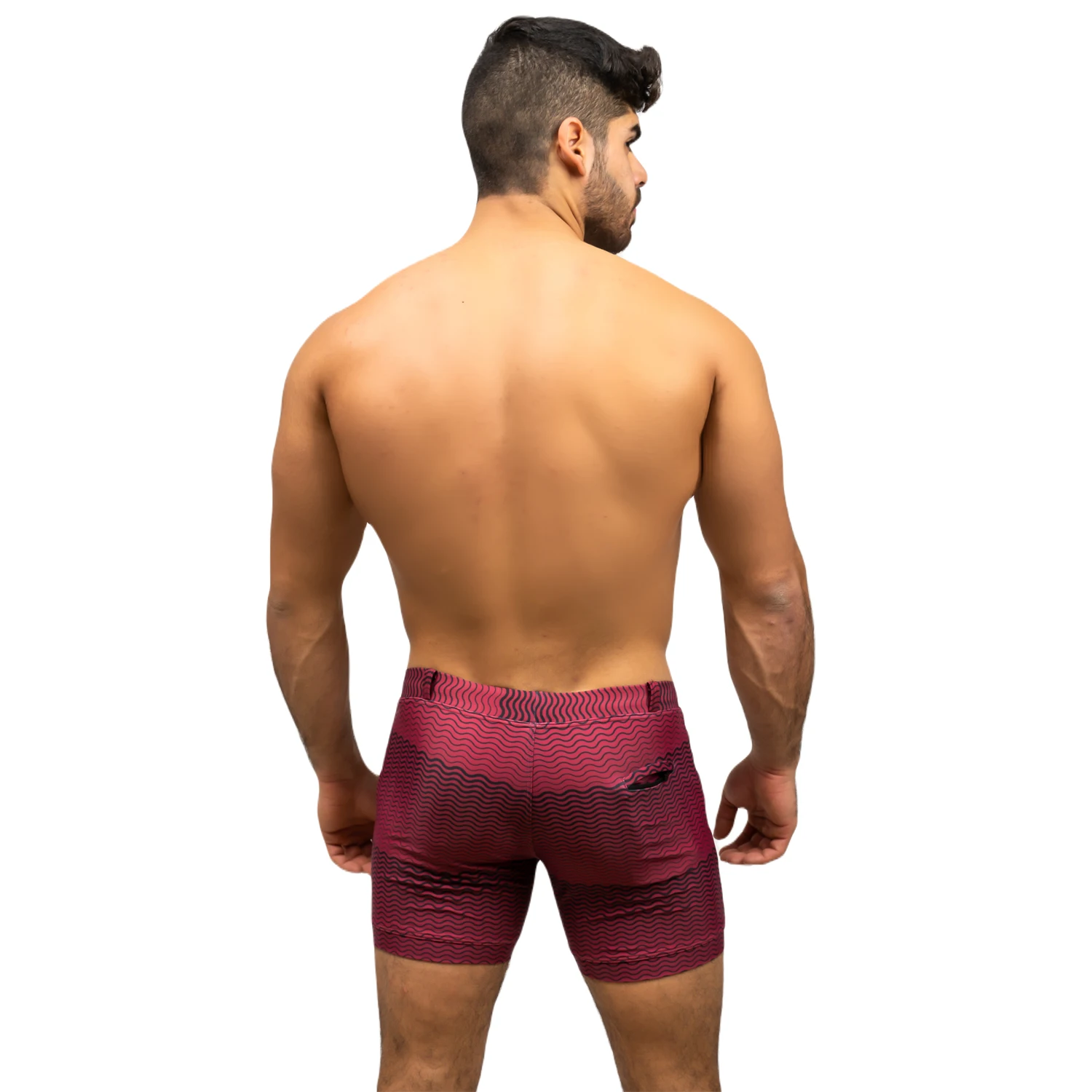 Taddlee marca masculina placa de banho praia shorts básico tradicional alta ascensão maiôs corte longo boxer troncos plus size xxl