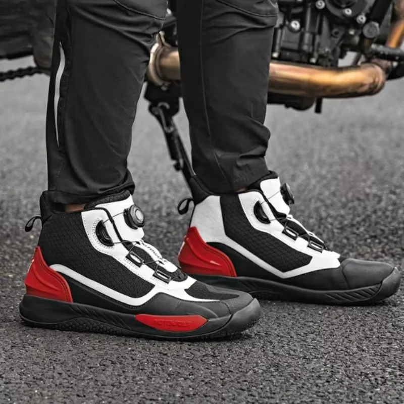 Motorcycle Shoes for Women Summer Breathable Comfortable Reinforced Toe Protective Riding Boots for UTV ATV Equipment