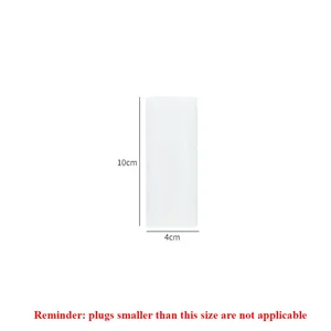 1 PC Automático de escritorio Autoadhesivo Colturador colgante de enchufe Organizador de cable de enchufe 8 Mejor titular de ventas - №1