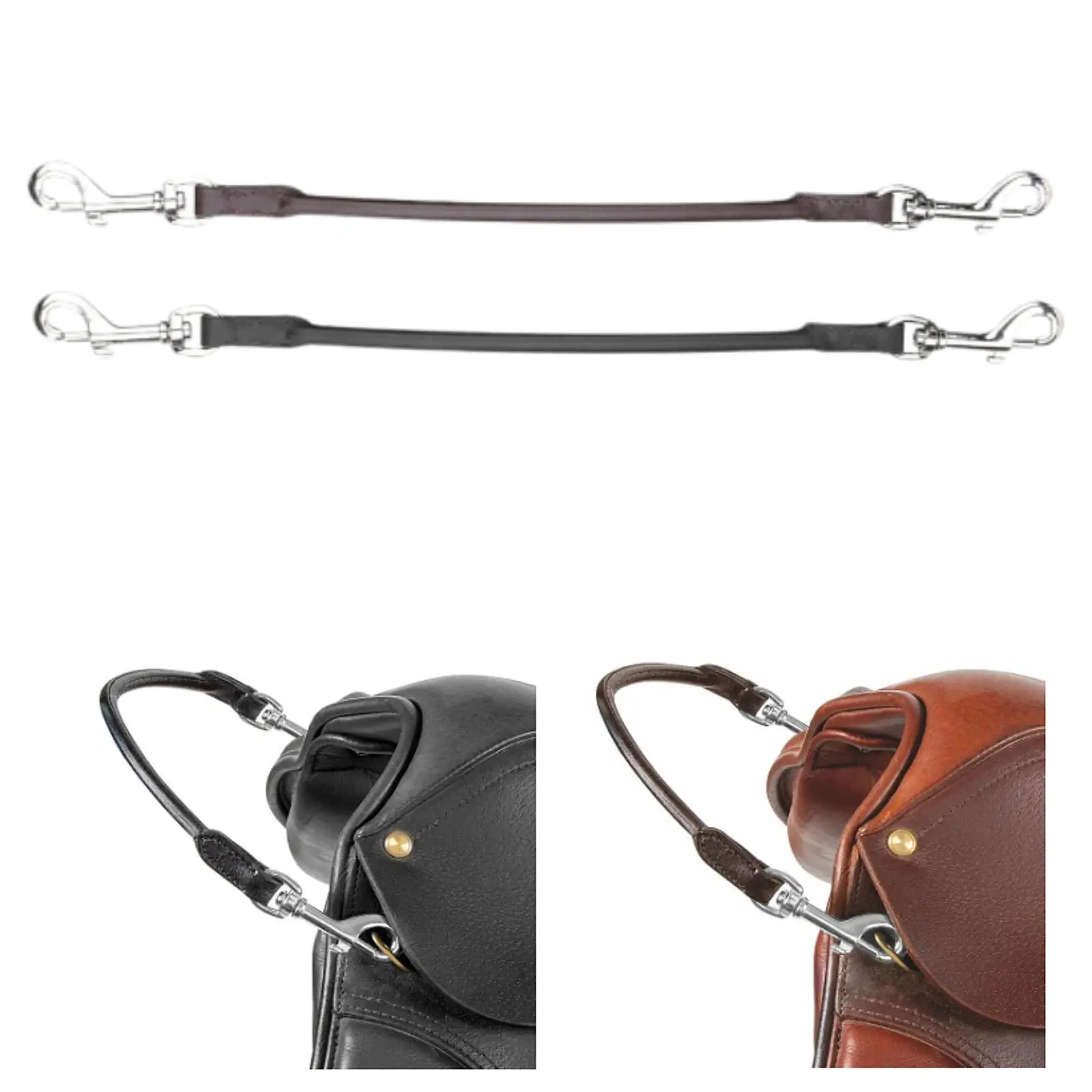 Saddle Grab Strap with Snaps Vintage Design Equipment Supplies for Outdoor