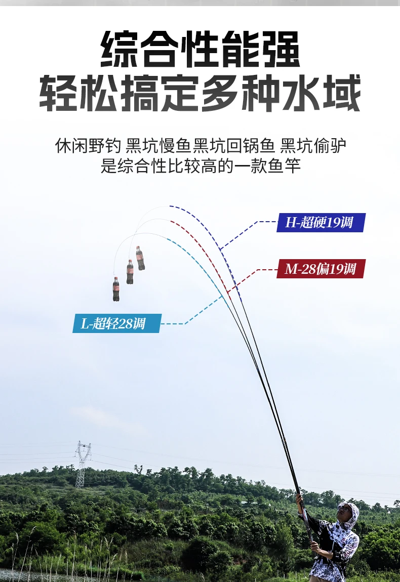 TAIGEK Karpfenangelrute 37 Tune 3,6m-10m Ultraleichte Ultraschlanke Harte Taiwan-Angelrute Schnelle Angelrute Kohlefaser-Angelausrüstung – Detail 8