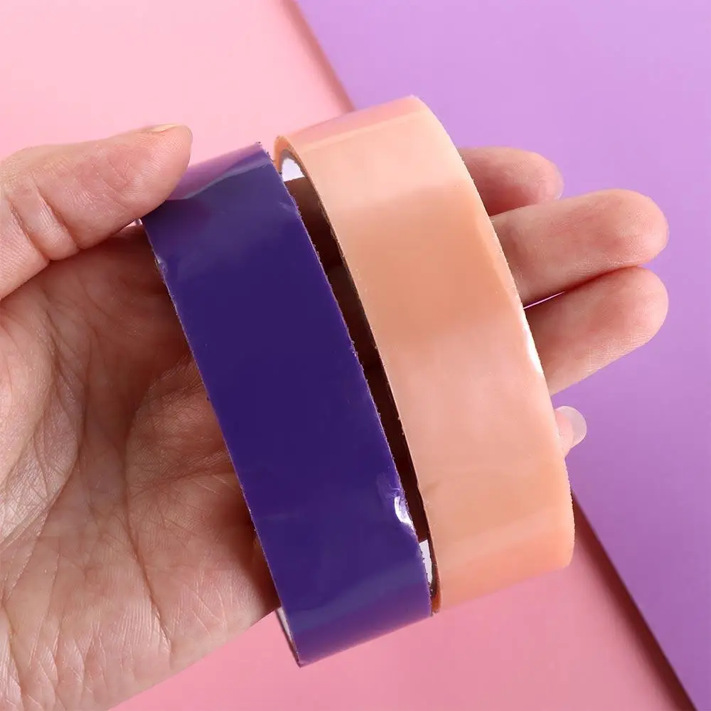 Relaxing Toy Sticky Ball Rolling Tapes Making Colored Ball Colorful Rolls Adhesive Tapes DIY Crafting Ball Sticky Tapes