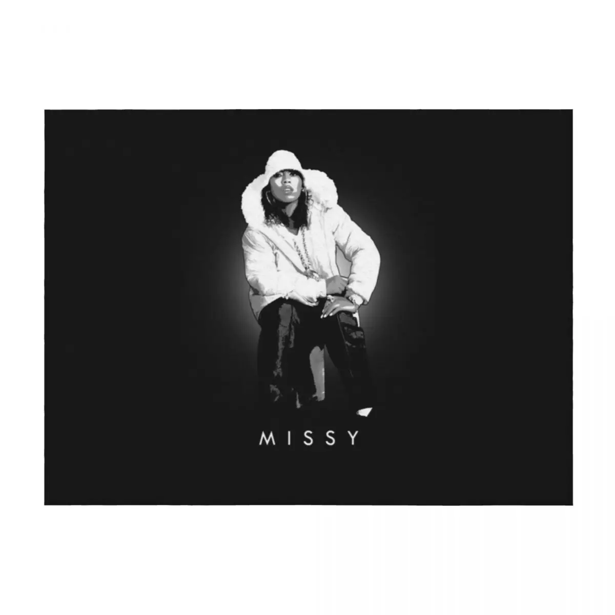 

OMG! The Best Missy Elliott Ever! Throw Blanket Cute Plaid Soft Big Decorative Sofa Winter beds Blankets