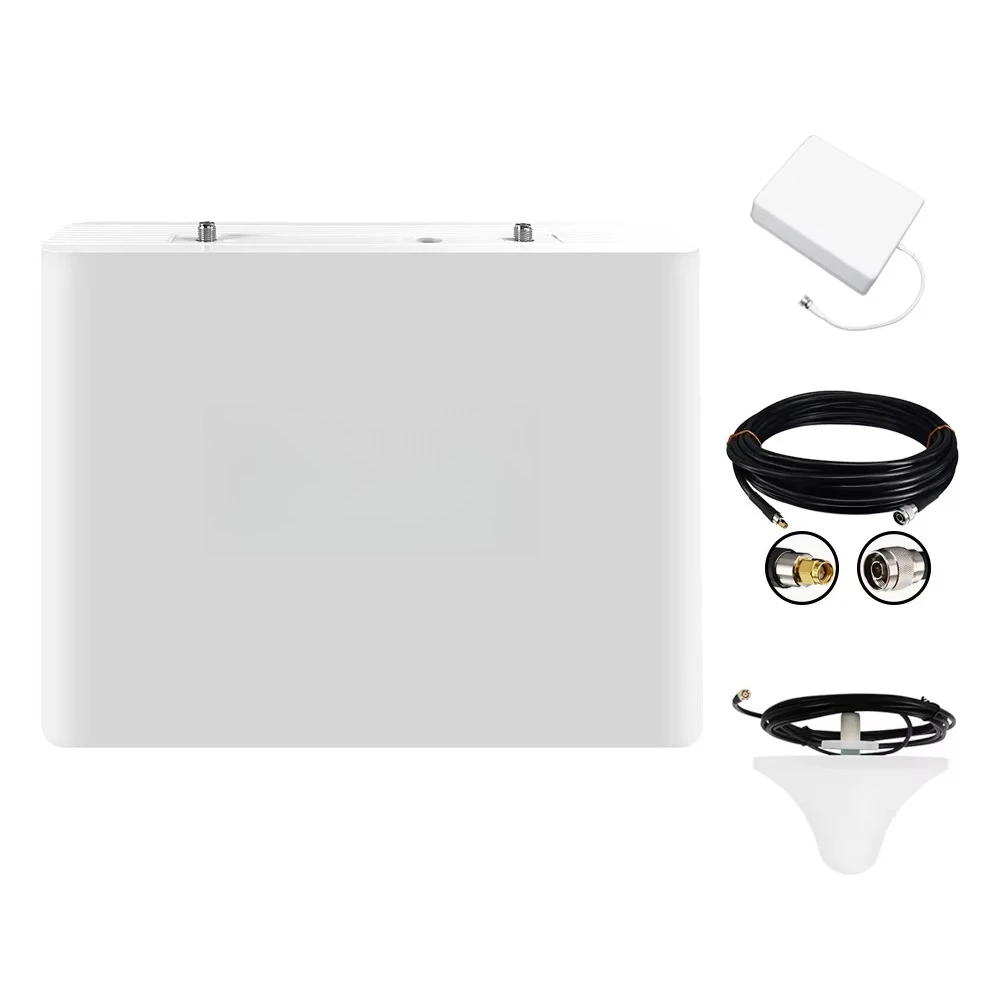 

Network 2G 3G 4G 900/1800/2100MHZ Office Wireless Cellular GSM Signal Repeater