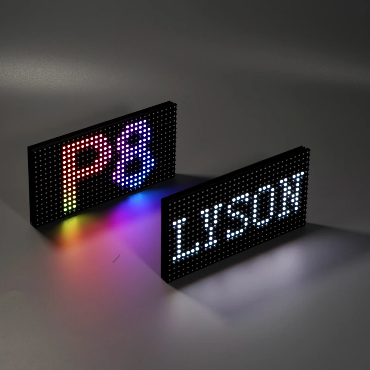 P8 Outdoor SMD3535 Full Color Led Advertising Display Module 256*128mm Video Panel 32*16 Pixels 1/4 Scan