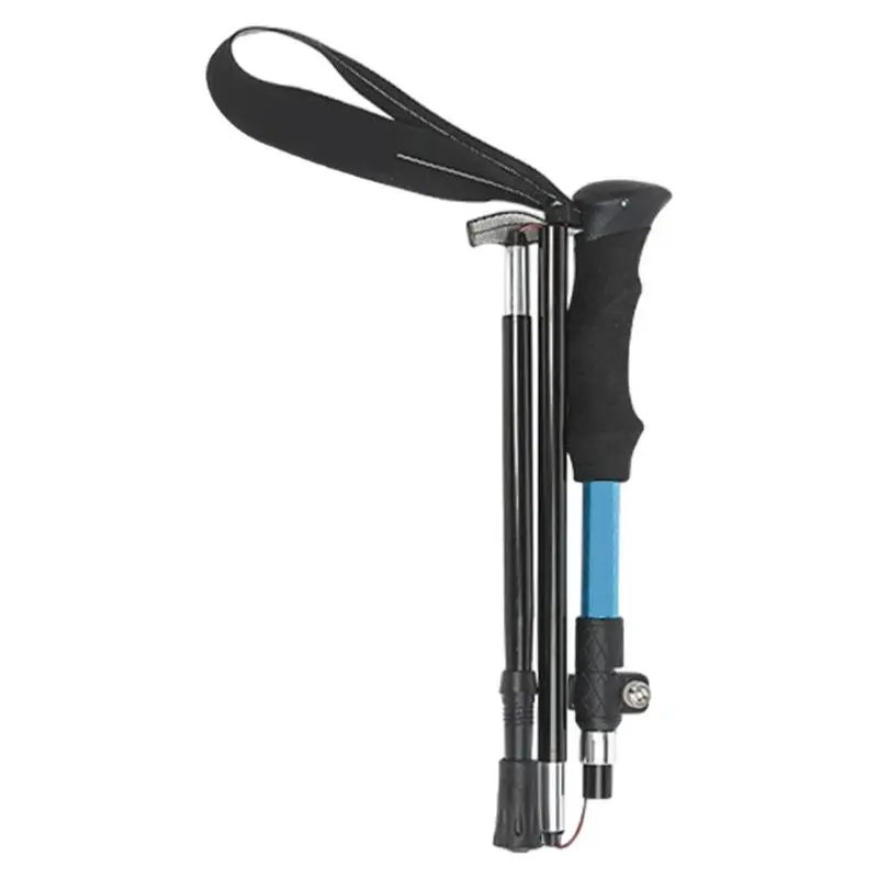 Adjustable Lightweight Hiking Poles Folding Trekking Sticks