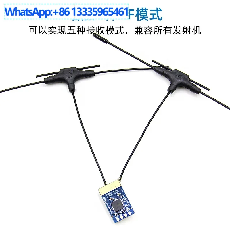 

BAYCKRC ELRS Receiver 900/2400 Dual Band Gemini RX Dual Band Backhaul FPV