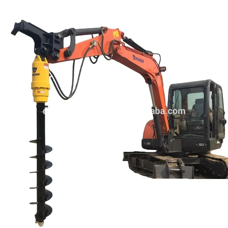 【Best-selling】Tree Planting Excavator Sand Clay Rock Auger Drill Ground Drilling Machine Hydraulic Earth Auger For Sale