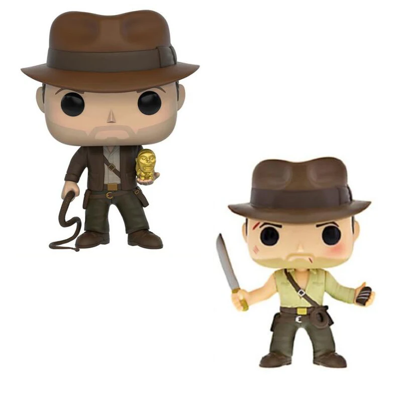 Película Raiders de la Arca Perdida Indiana Jones figura juguetes de modelos de vinilo