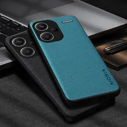 Fashion Case for Xiaomi Redmi Note 13 Pro Plus 4G 5G houndstooth pattern pu leather case