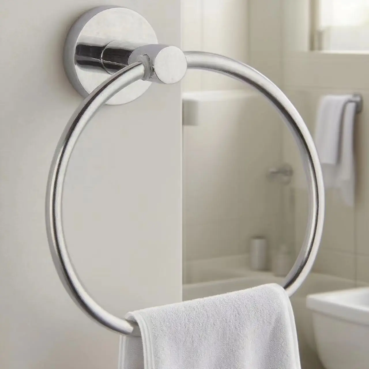 Bathroom Wall Mount Kit Hotel Engineering Hardware Bathroom Shelf Hanging Accessories Bathroom Kit