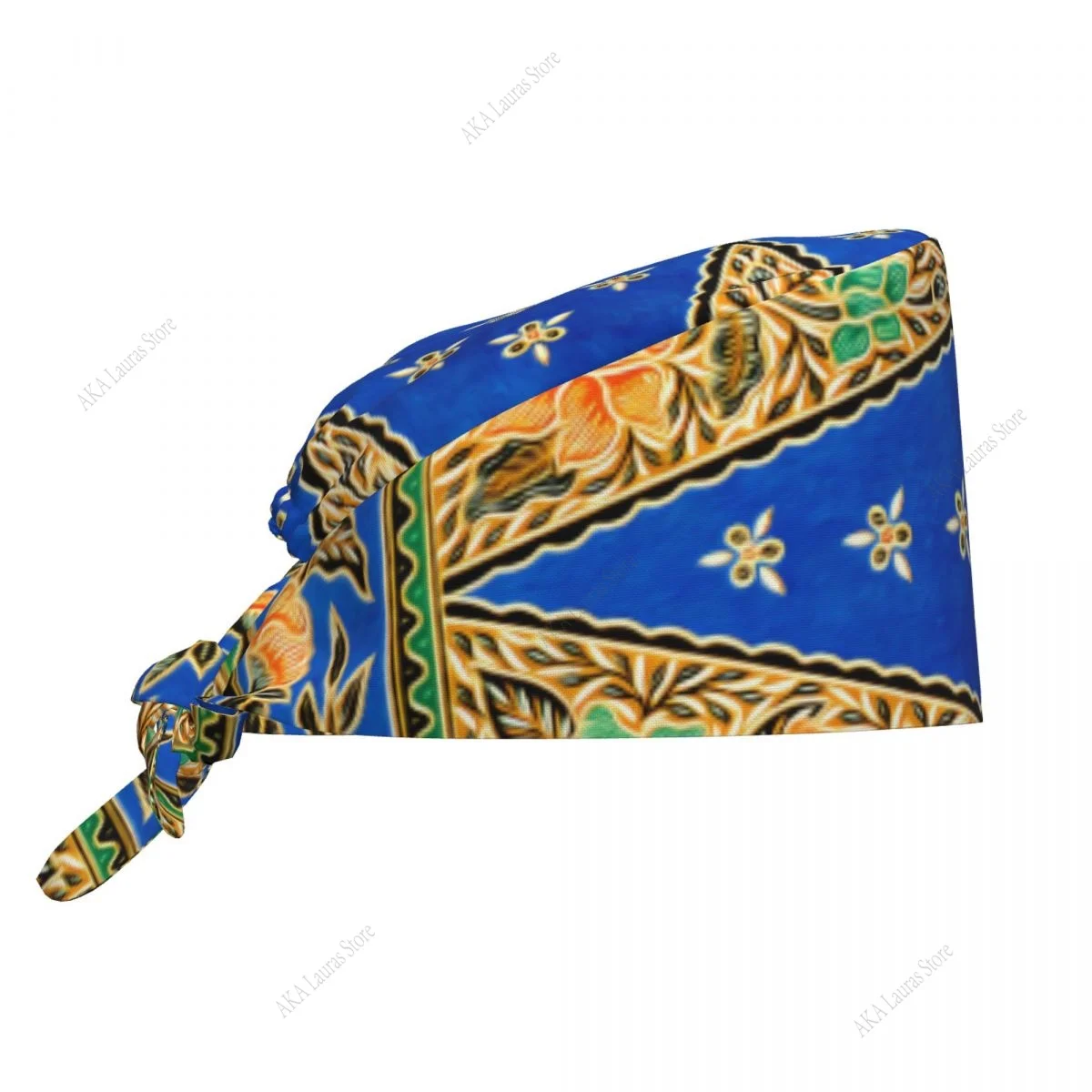 Berretto da lavoro per la pulizia del cappello con stampa in oro all'ingrosso Berretto da lavoro per la pulizia del salone divertente Berretto chirurgico maschile