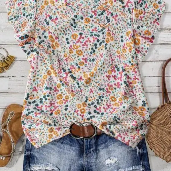 

Мужская и женская внутренняя одежда с цветочным принтом и затянутой талией из искусственной кожи без железа, с воротником-стойкой Thiened Fce