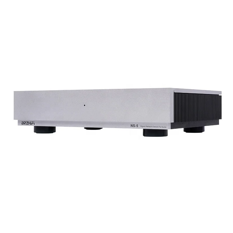 BRZHIFI HIFl Audio Network Switch Built-in Wired Connection NS-5 Audio Fever Gigabit Switch