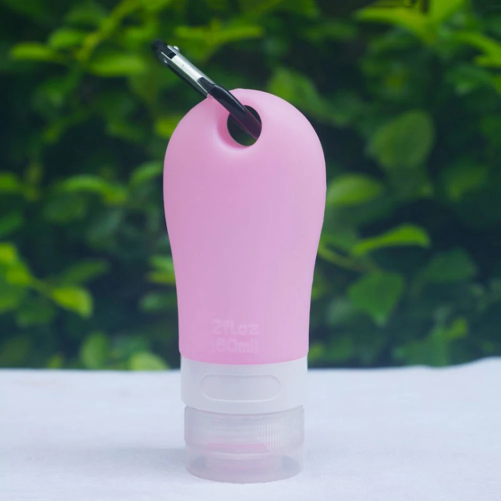 

3Pcs Silicone Travel Bottles Portable Reusable Toiletries Containers Oil Lotion Dispensers Ideal for Camping Travel