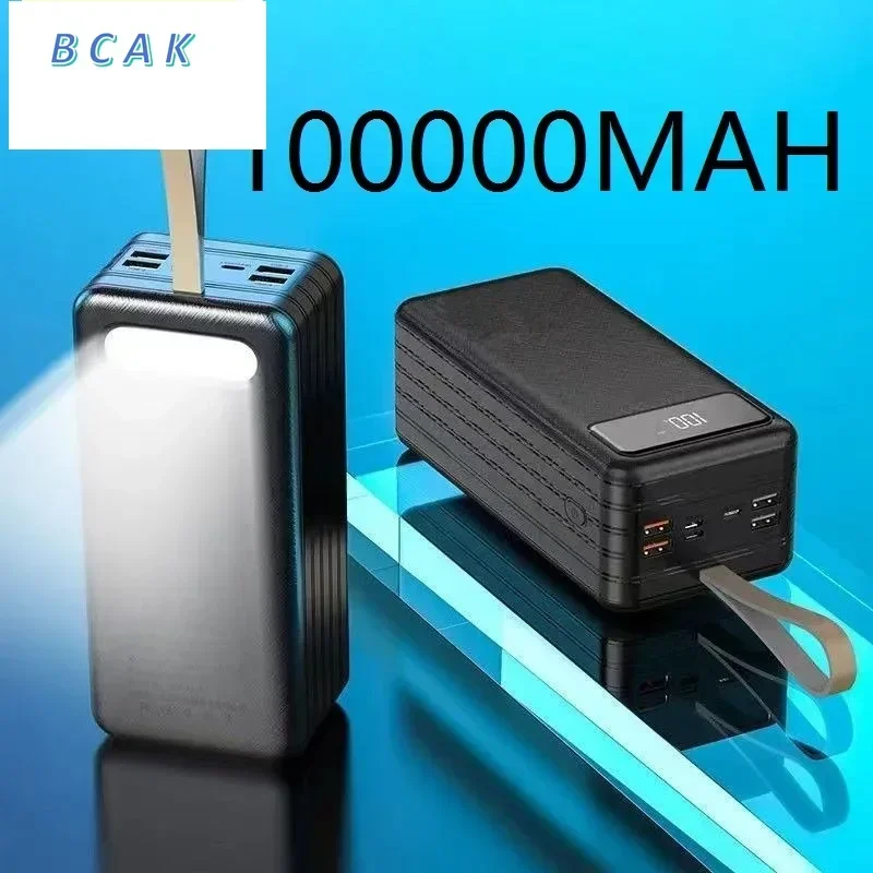 BCAK discount store Outdoor 80000mAh Large-capacity Charging Treasure 60000 Digital Display 5w Fast Charging 100000 Mobile Power