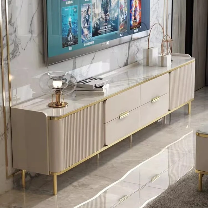 

high-end storage TV cabinet integrated living room home light luxury TV cabinet minimalist meuble de rangement bedroom furniture