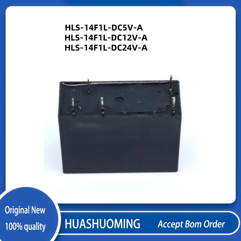 10Pcs/LOT HLS-14F1L-DC5V-A   HLS-14F1L-DC12V-A   HLS-14F1L-DC24V-A  HLS-14F1L   10A  4PIN