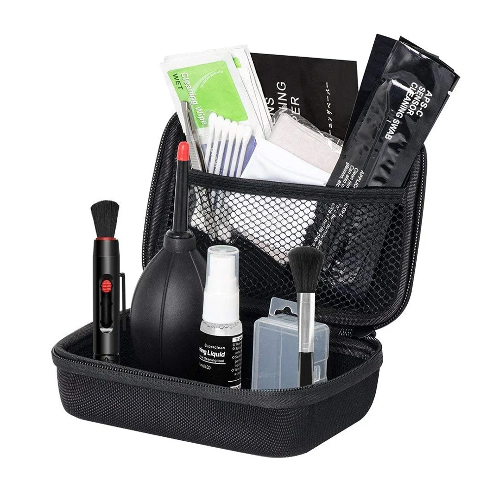 Professional DSLR Camera Cleaning Kit with Cleaning Swabs Microfiber Cloths  Camera Cleaning Pen for Sony Fujifilm Nikon Canon
