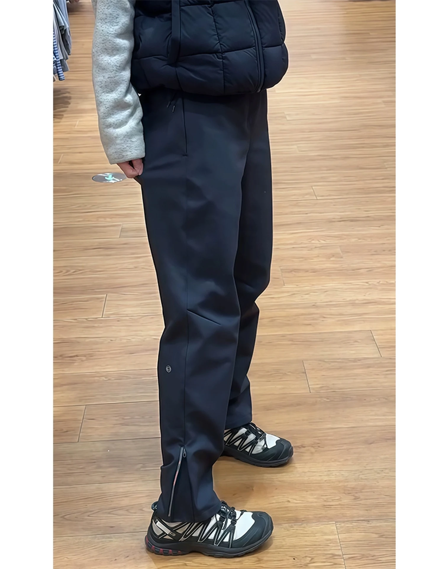 

Мужские уличные брюки для альпинизма, мягкие, ветрозащитные, износостойкие, осенне-зимние, прямого кроя, рабочие брюки, для походов в горы