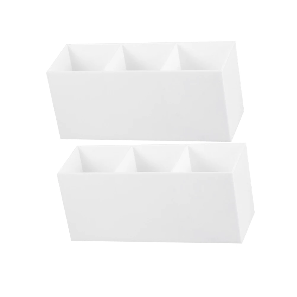 

Makeup Storage Box Desktop Holder For Lipstick Mascara Nail Polish Ring Eyebrow Pencil Container High-Grade Plastic Durable
