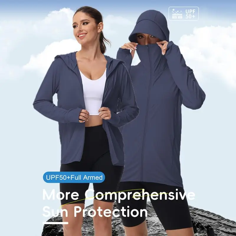 Sun Protection Clothing Summer Long-sleeved Skin Clothing Breathable Anti-ultraviolet Fishing Sun Protection Clothing