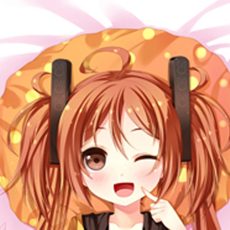 

New Pattern Dakimakura Anime Cocoa Hoto Double-sided Print Life-size Body Pillow Cover Bedding Gifts