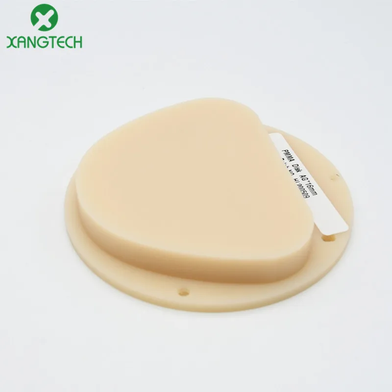 Xangtech produto quente amann girrbach pmma bloco de trituração para laboratório dental