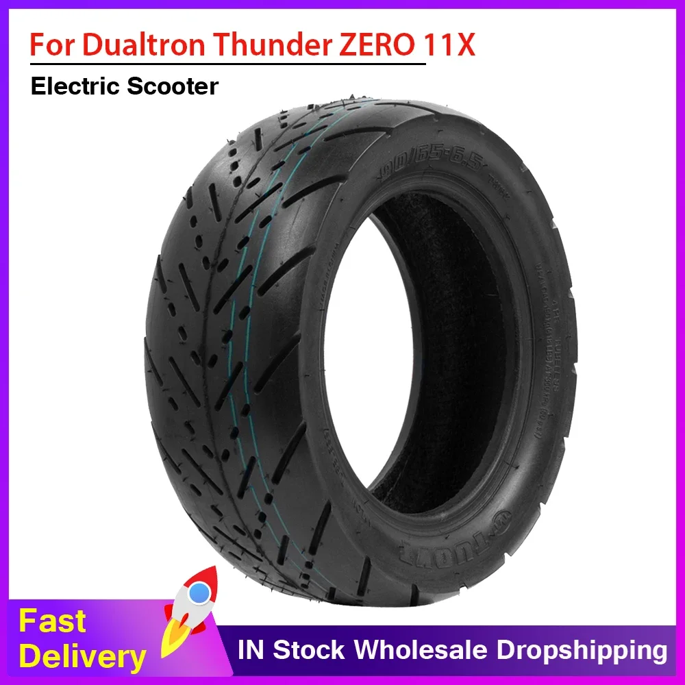 

CST 11 Inch 90/65-6.5 Tubeless Tire for Dualtron Thunder ZERO 11X Kaabo Wolf Warrior Electric Scooter Puncture Proof Vacuum Tyre
