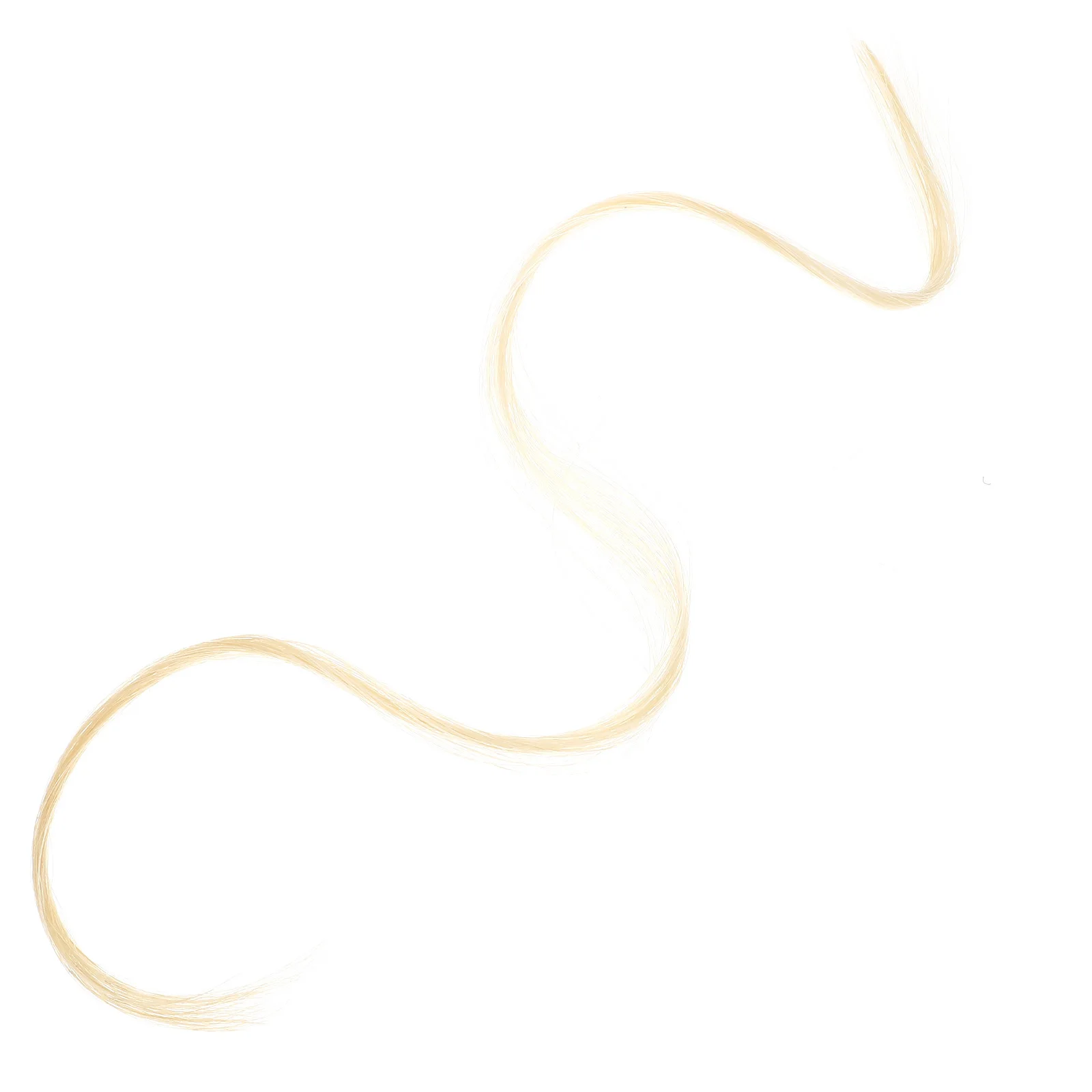 

Professional Violin Bow Hair Horse Tail Replacement for String Parts Enhanced Friction Effortless Installation