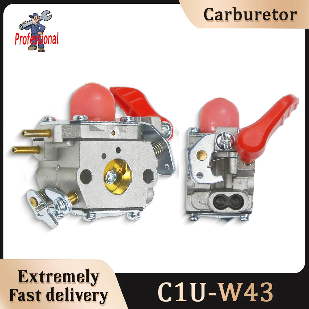 

For Zama C1U-W43 Poulan VS-2 BVM200FE Leaf Blower Hus GBV345 (2010-05) Blower 545081857 MP114-1 Carburetor Carb