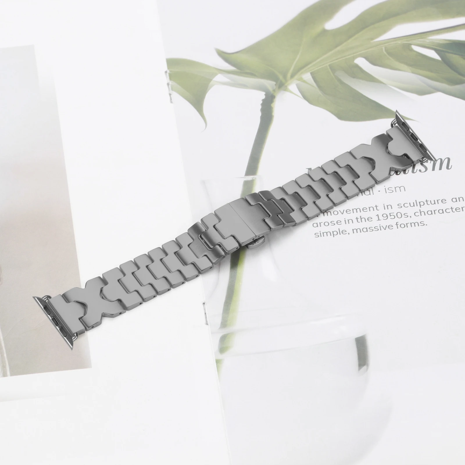 สายรัดสแตนเลสสําหรับ Apple Watch Band 49 มม.44 มม.46 มม.45 มม.42 มม.40 มม.41 มม.38 มม.สร้อยข้อมือ iWatch Series 10 9 8 7 6 SE Ultra 2