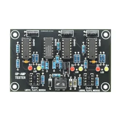 Probador de amplificador operativo OP AMP para OPAMP Dual único TL071 TL072 TL081/082